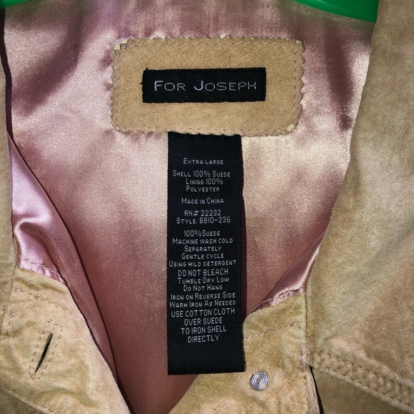Vintage Tan Suede Jacket - Picture 2 of 5